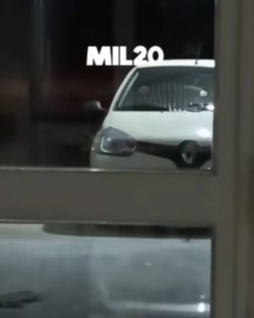 Impactante video del "fantasma" en un auto que paralizó a un hospital de Mendoza, Argentina