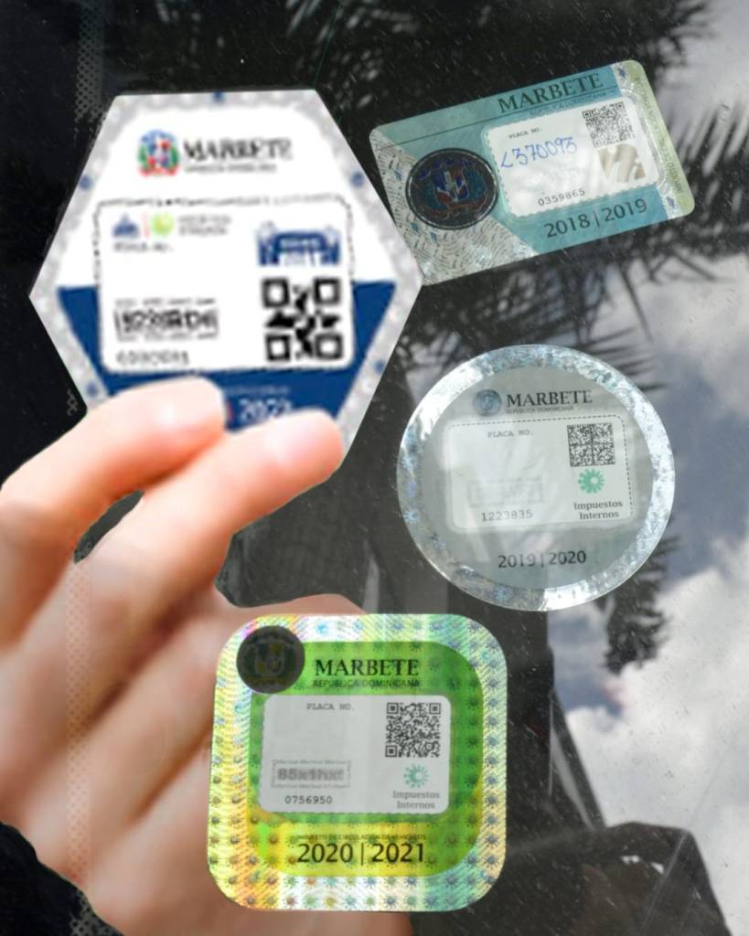 La DGII recauda casi RD$3,000 millones por marbete, pero más de 300 mil vehículos siguen sin renovar
