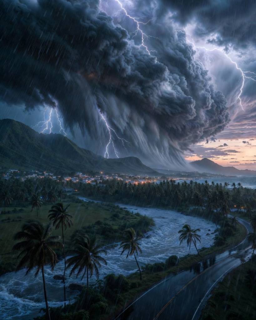 ¡Alerta por lluvias intensas! Indomet advierte: aguaceros y tormentas seguirán azotando RD este viernes