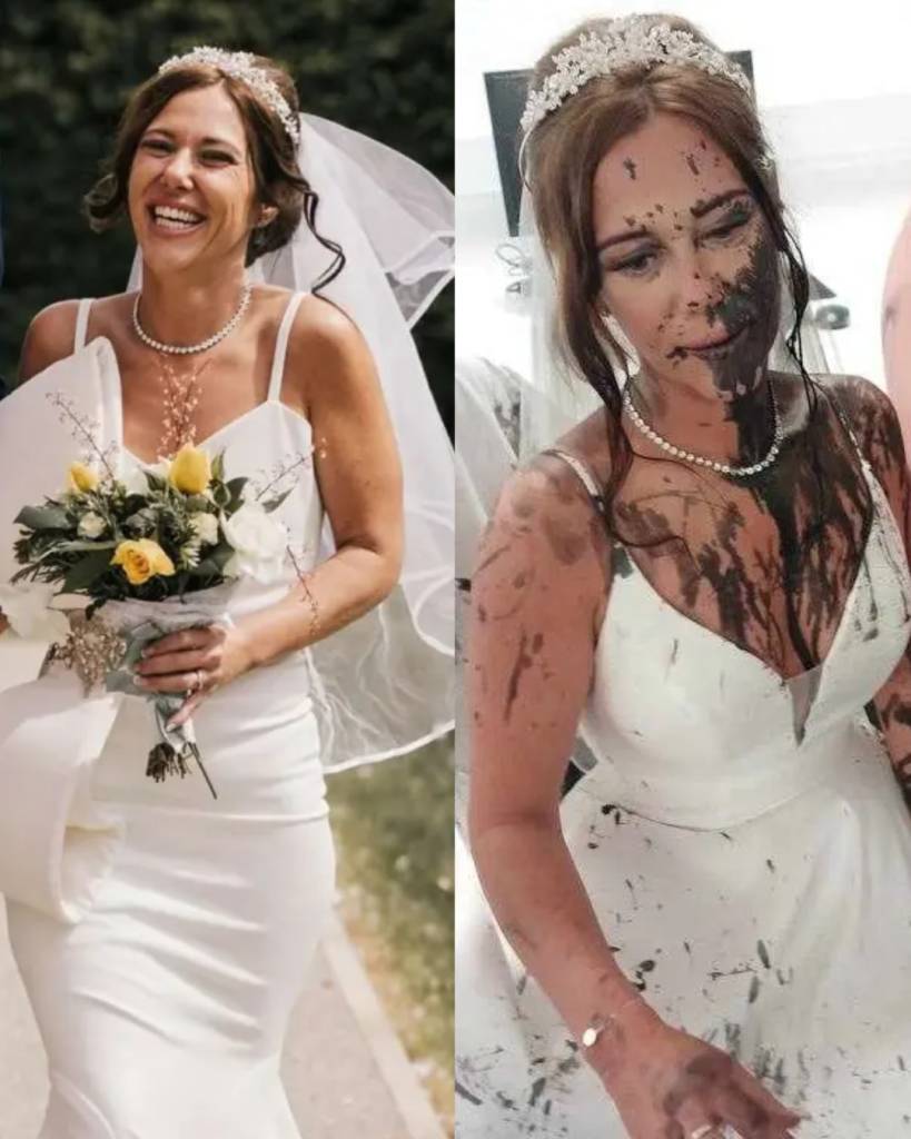 Vestida de blanco… y atacada de negro: el brutal acto de venganza que casi arruina una boda