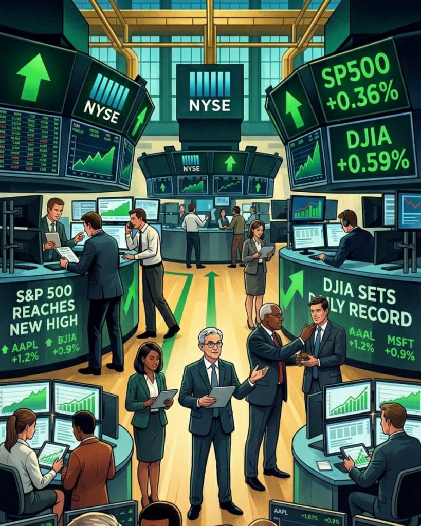 Wall Street desafía la gravedad: Récords históricos en la bolsa pese al desplome histórico de la confianza del consumidor