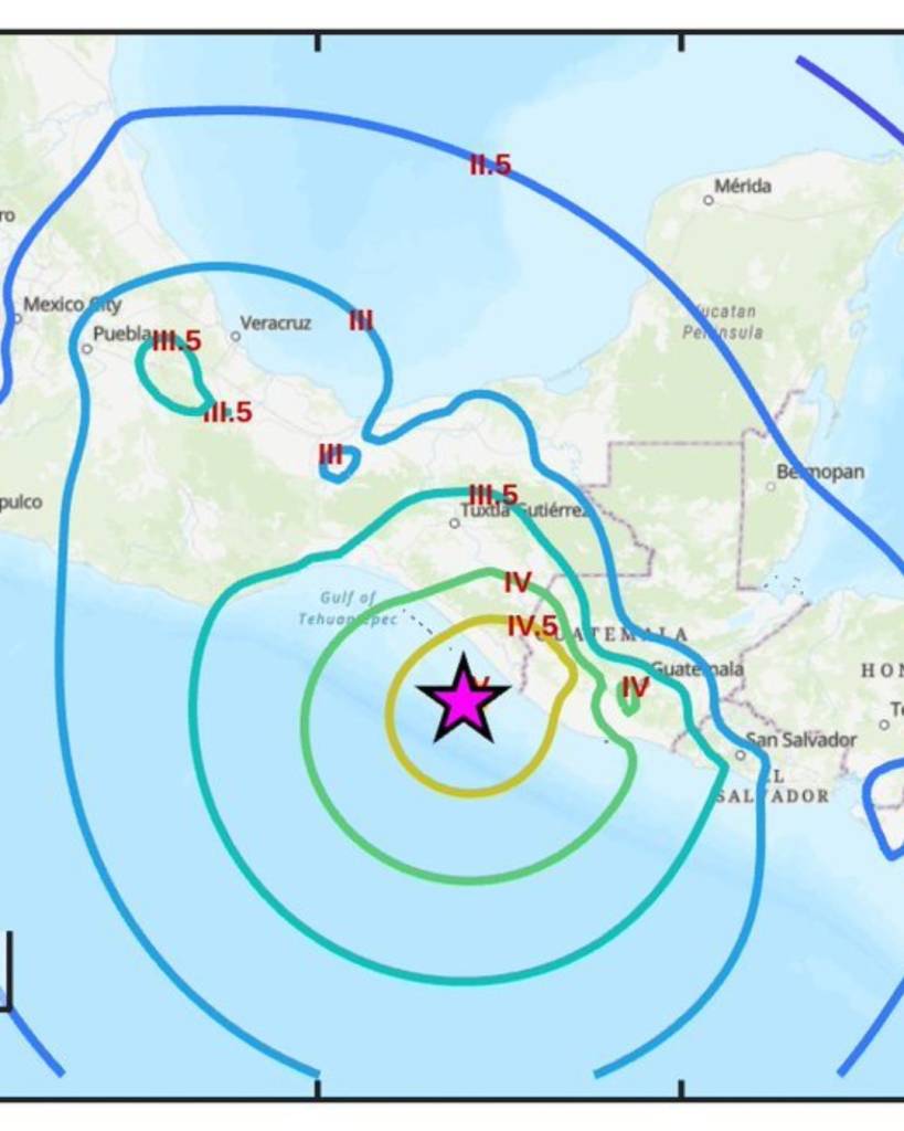 ¡Alerta máxima en el Pacífico! Sismo de 7.4 sacude Chiapas, genera alerta de tsunami y se siente hasta Guatemala