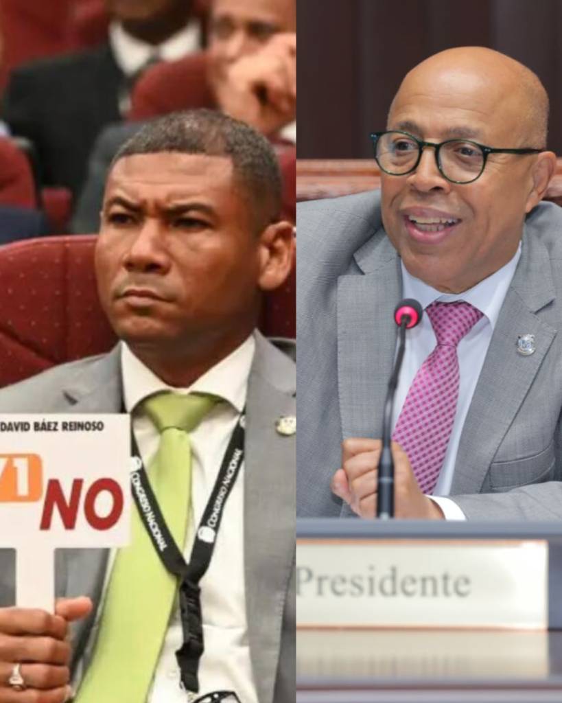 José David Báez niega conflicto personal con Alfredo Pacheco tras choque en la Cámara